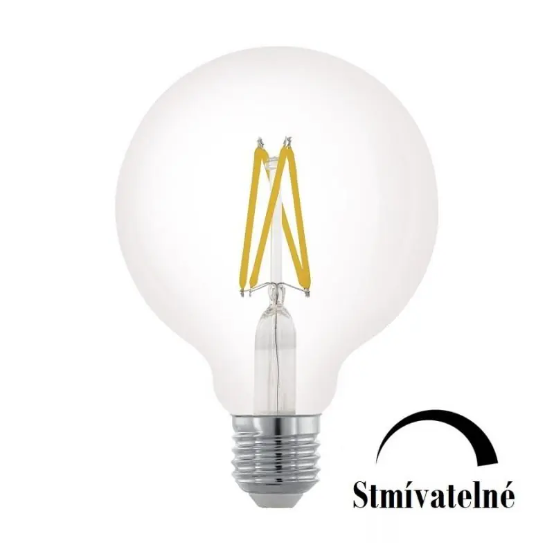 LED žárovka E27 filament GLOBE EGLO 11703 stmívatelná