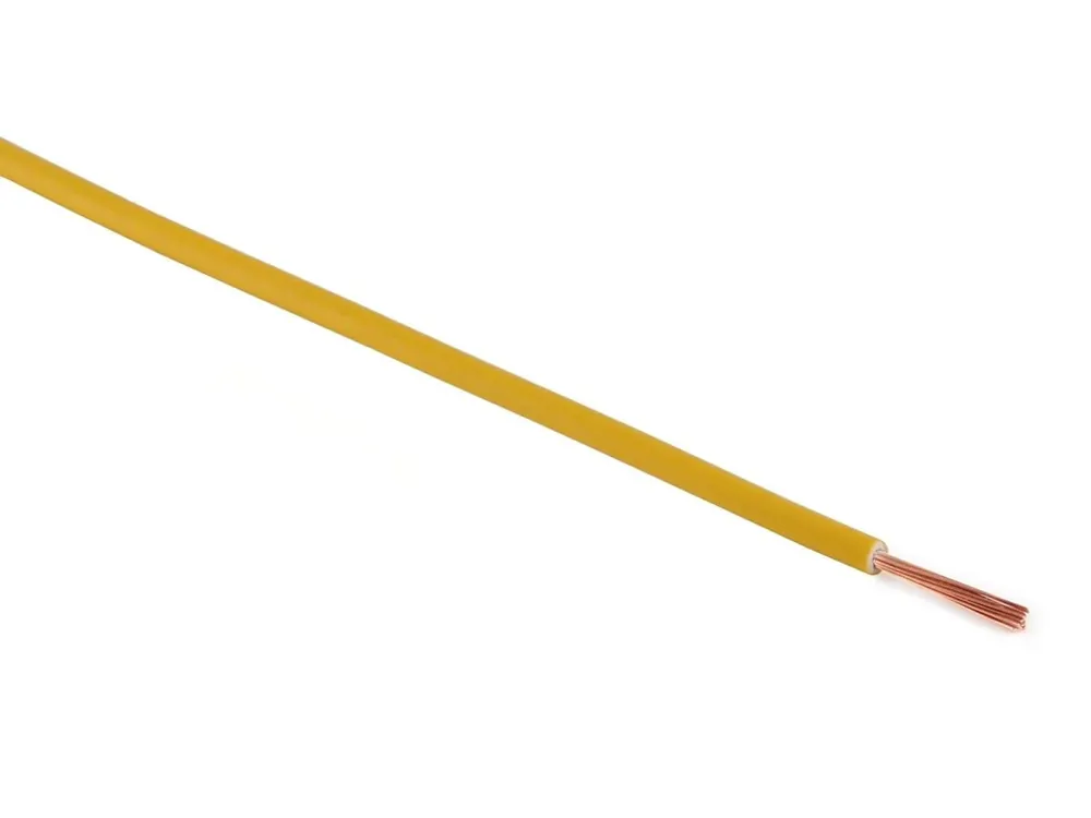 Vodič CYA H07V-K 1,5 žlutá