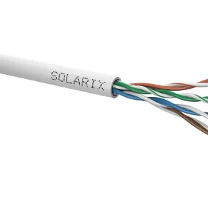 Instalační kabel SOLARIX CAT5E UTP PVC Eca 305m/box SXKD-5E-UTP-PVC 27655141