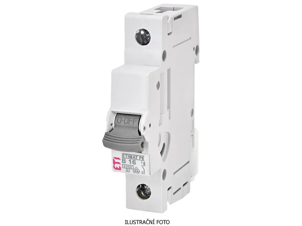 ETI jistič ETIMAT P6 1P B6 6KA 001900007
