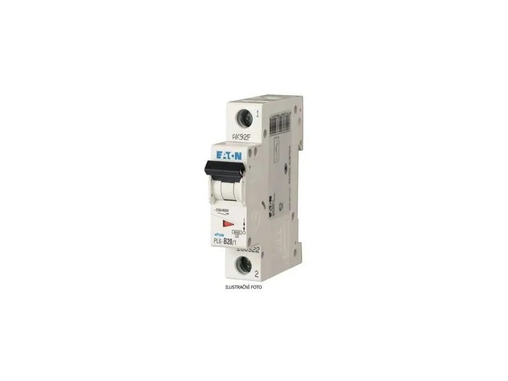Jistič EATON PL6-20/C/1 6kA 286534