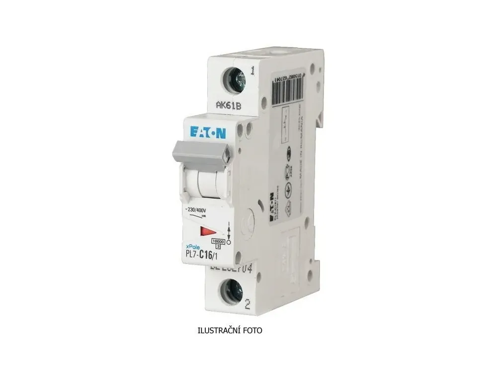 Jistič EATON PL7-16/D/1 10kA 262716