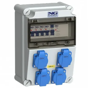 NG ENERGY kombinace ZÁS. SC 31 309 E.02 4X 16A 230V chránič 2P jističe