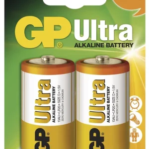 Baterie GP Ultra Alkaline D 1,5 V 2 ks