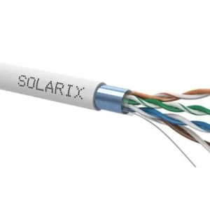 Kabel instalační Solarix CAT5E FTP stíněný PVC 305 m/bal.