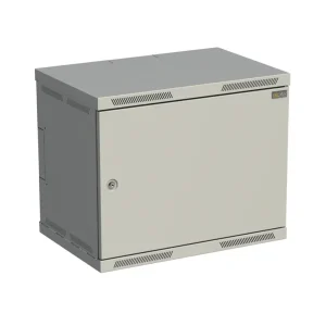 Rozvaděč datový nástěnný 19" Solarix Sensa 9U plechové dveře