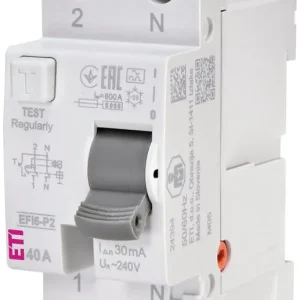 Chránič proudový ETI EFI6-P2 A 40/0.03