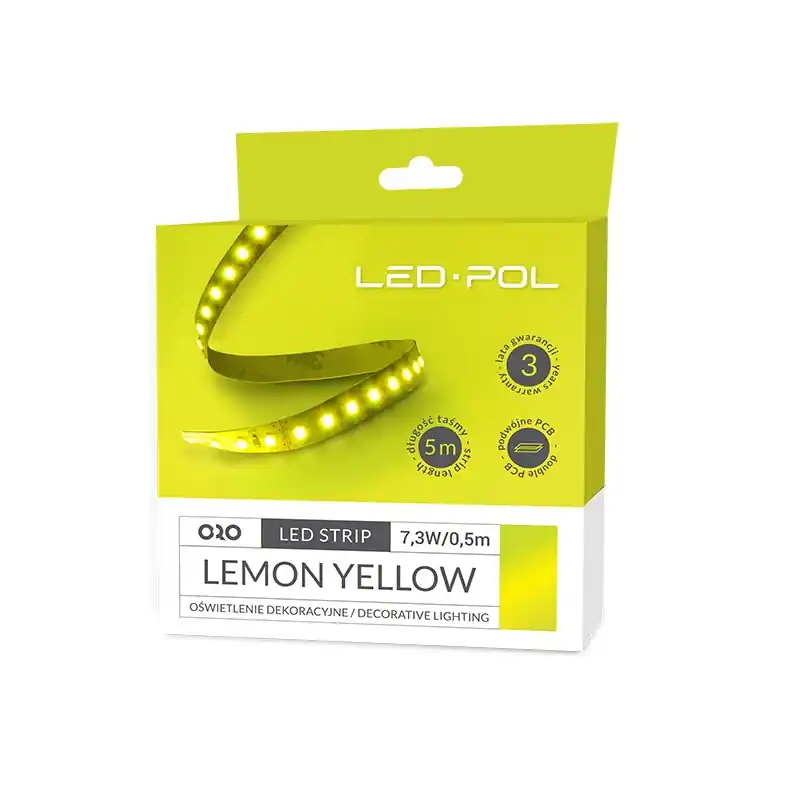 Pásek LED ORO 12 V 13,1 W/m žlutá