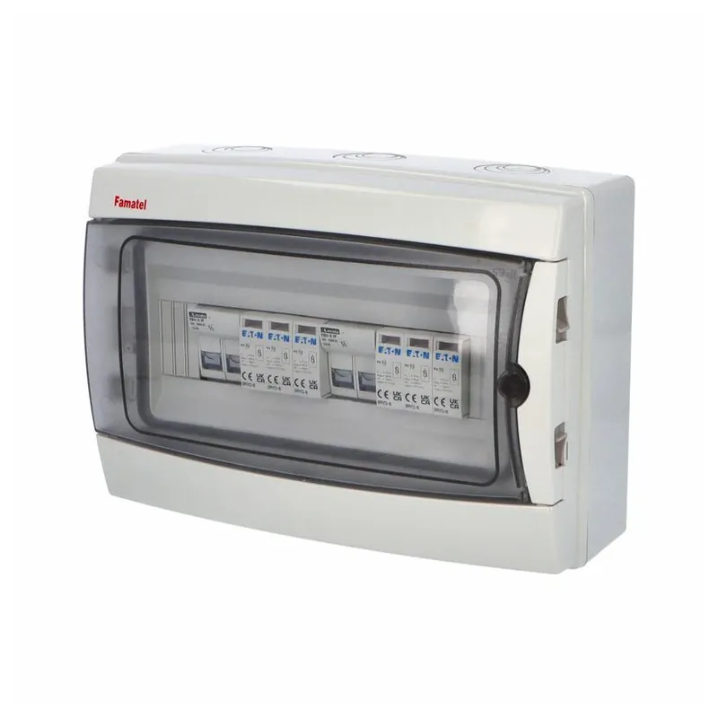 Rozvodnice pro fotovoltaiku Famatel IP 65 pro 2 stringy T2