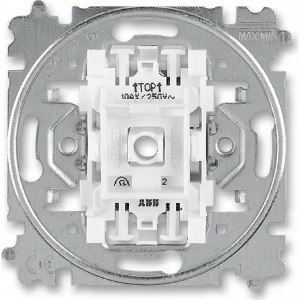 ABB 3559-A25345 Přístroj přepínače střídavého, řazení 6, 6So, 6S