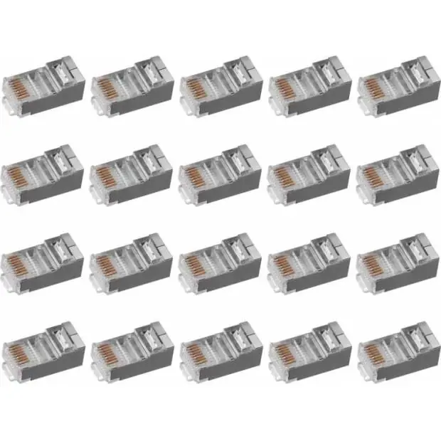 K0201 Konektor RJ45 pro FTP kabel (drát) CAT5E EMOS