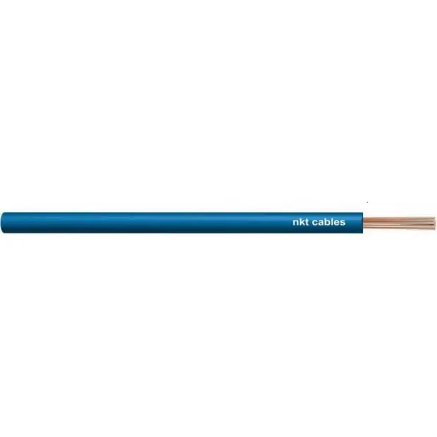 H07V-K 4mm (CYA) sv.modrý kabel