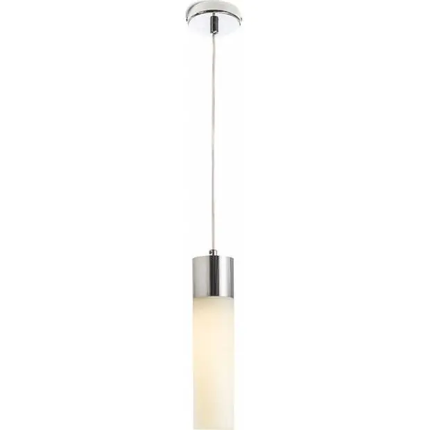 R10493 EIGHT závěsná opálové sklo/chrom 230V E27 28W SLV