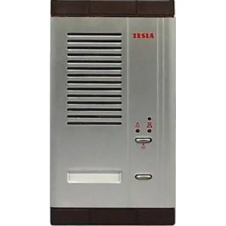 Modul elektrického vrátného 4FP 111 36/S1 s 1 vyzváněcím tlačítkem Tesla Stropkov