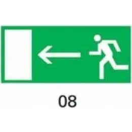Modus OZAWPIK08L P08 piktogram východ vlevo