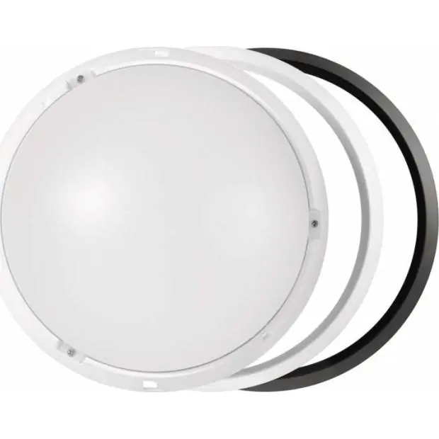 ZM3130 LED přisazené svítidlo, kruh černá/bílá 14W teplá bílá EMOS Lighting
