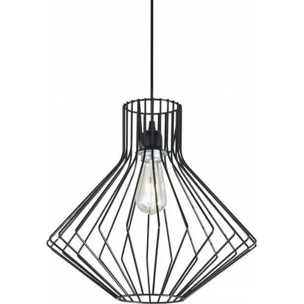 AMPOLLA-4 SP1 NERO Ideal Lux 167497 svitidlo stropní závěsné