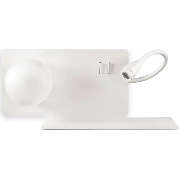 BOOK-2 AP2 BIANCO Ideal Lux 174822 LED svítidlo nástěnné k posteli