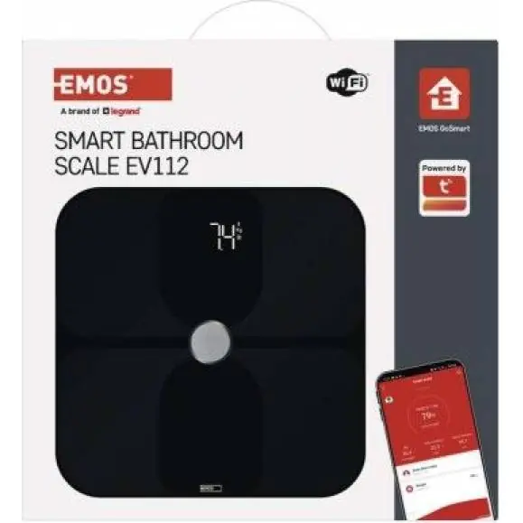 EV112 GoSmart Digitální osobní váha EV112 EMOS