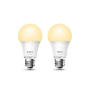 Chytrá žárovka TP-Link Tapo L510E(2-pack) E27, 8,7W, 230V, přes IP, stmívatelná, 2700K, 52420008