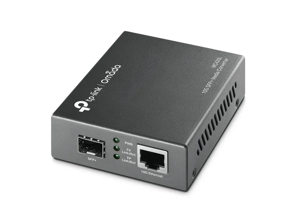 Převodník TP-Link MC420L 10G RJ45, SPF+, Omada, 52740191
